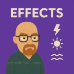 Effects Schedule 1
