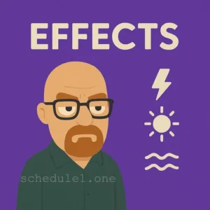 Effects Schedule 1